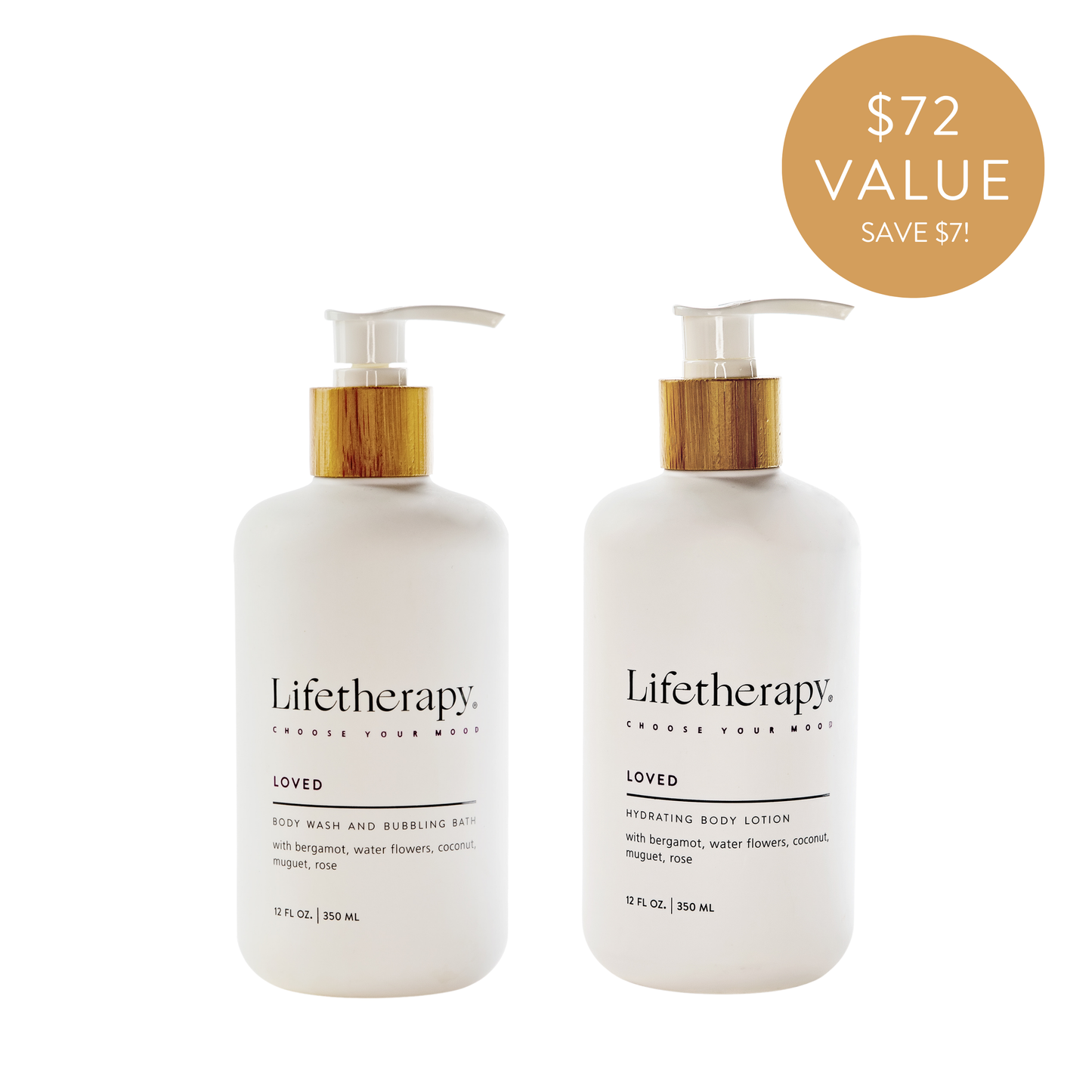 Loved Body Lotion & Wash Bundle