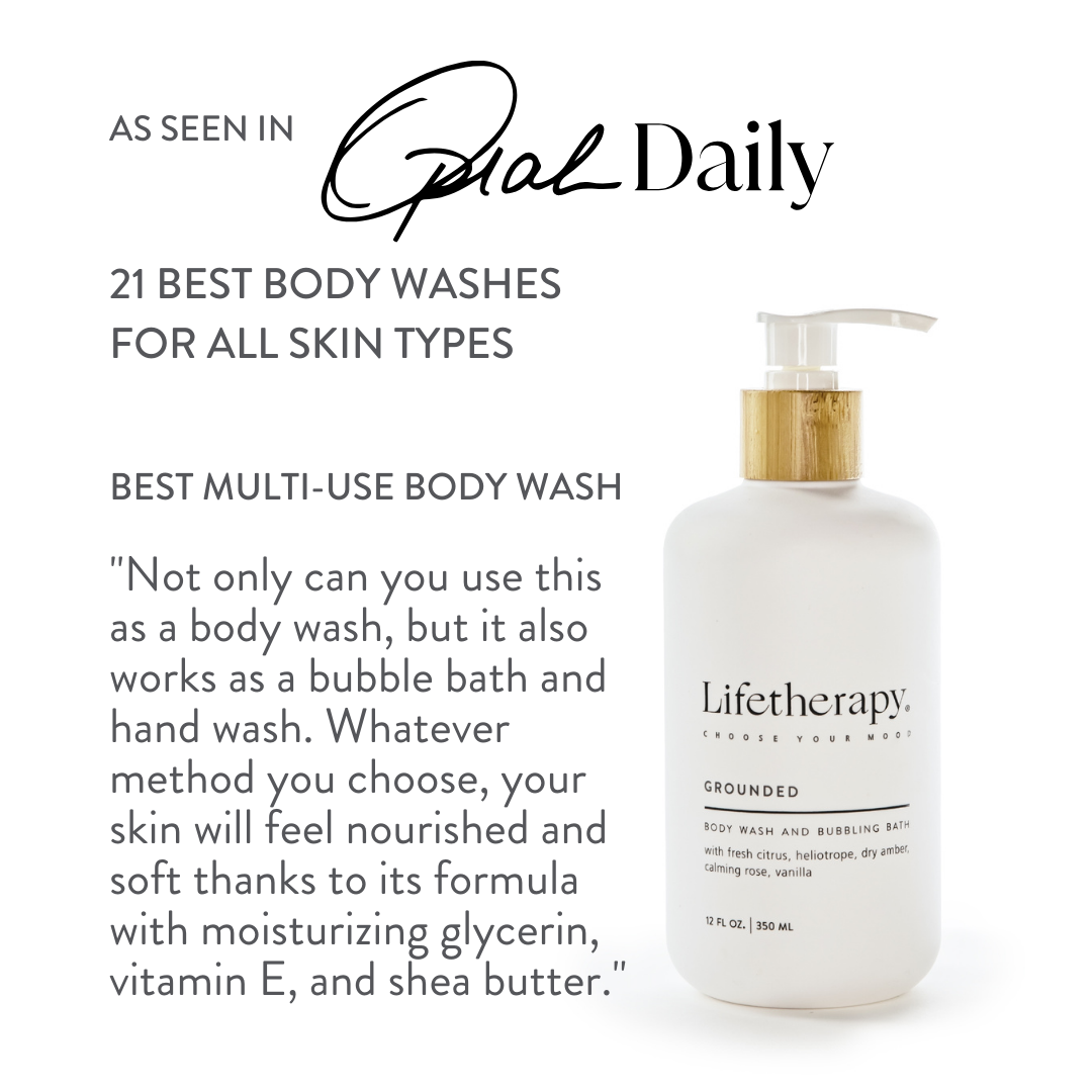 Best Multi-Use Body Wash - Grounded Body Wash & Bubbling Bath featured in Oprah Daily