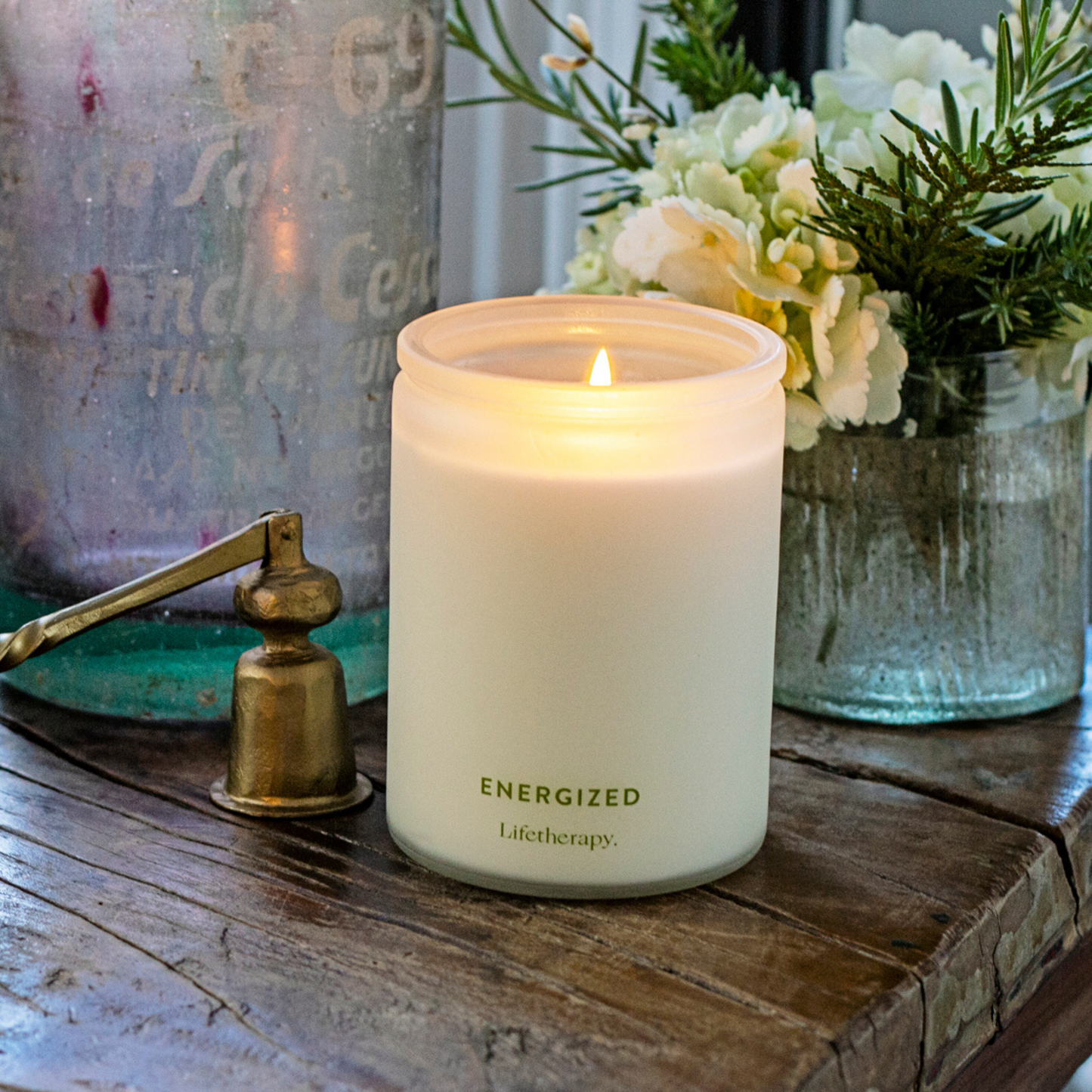 Energize Soy Candle by Lifetherapy