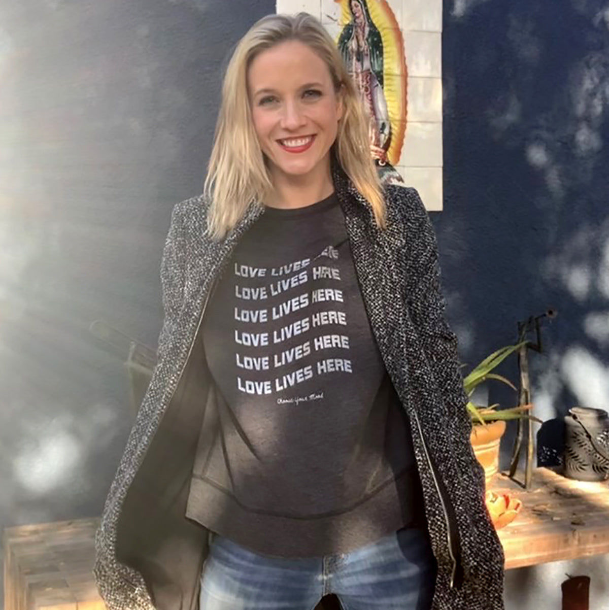 Love Lives Here French Terry Sweatshirt