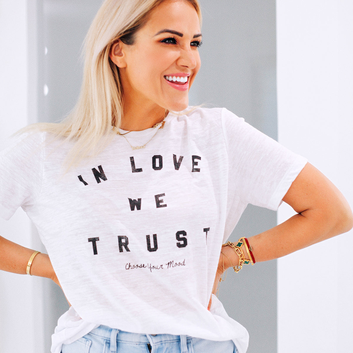 In Love We Trust vintage t-shirt