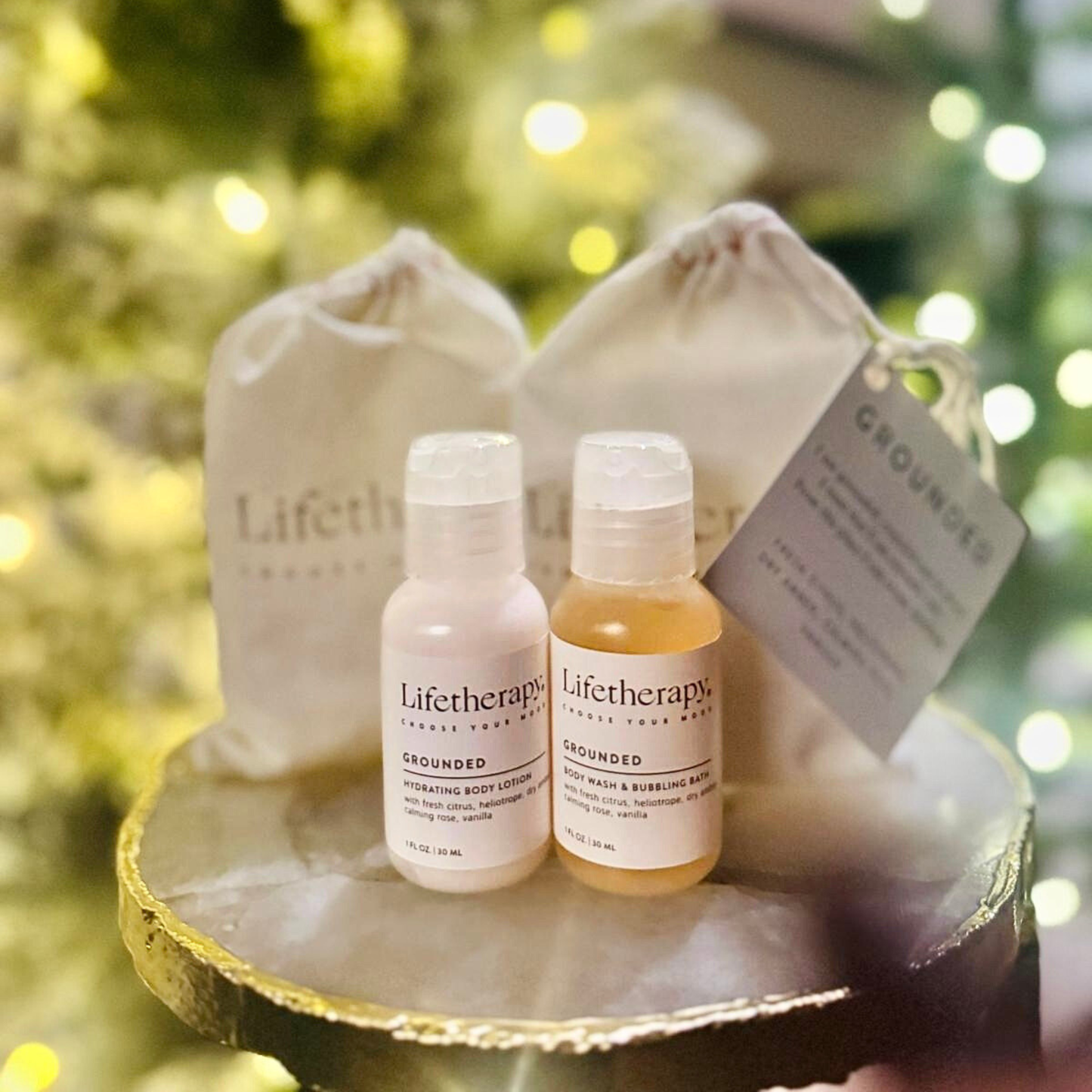 Mini Grounded Body Lotion & Wash Duo