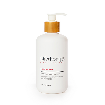 Hydrating Body Lotion - Empowered - Grapefruit | Peony | Lotus Blossom | Musk | Warm Amber