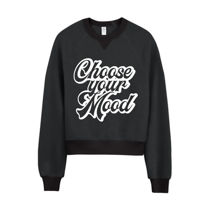 Choose Your Mood Logo Sweatshirt - Dark Grey