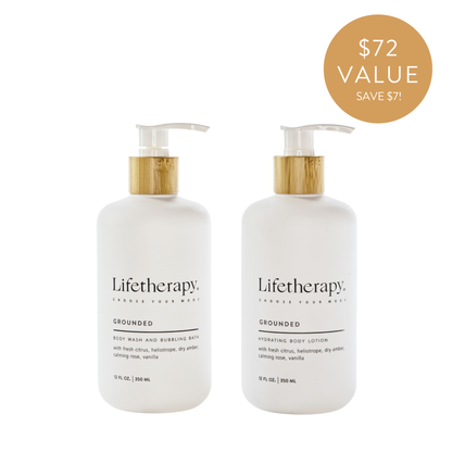 Grounded Body Wash & Lotion Duo Bundle