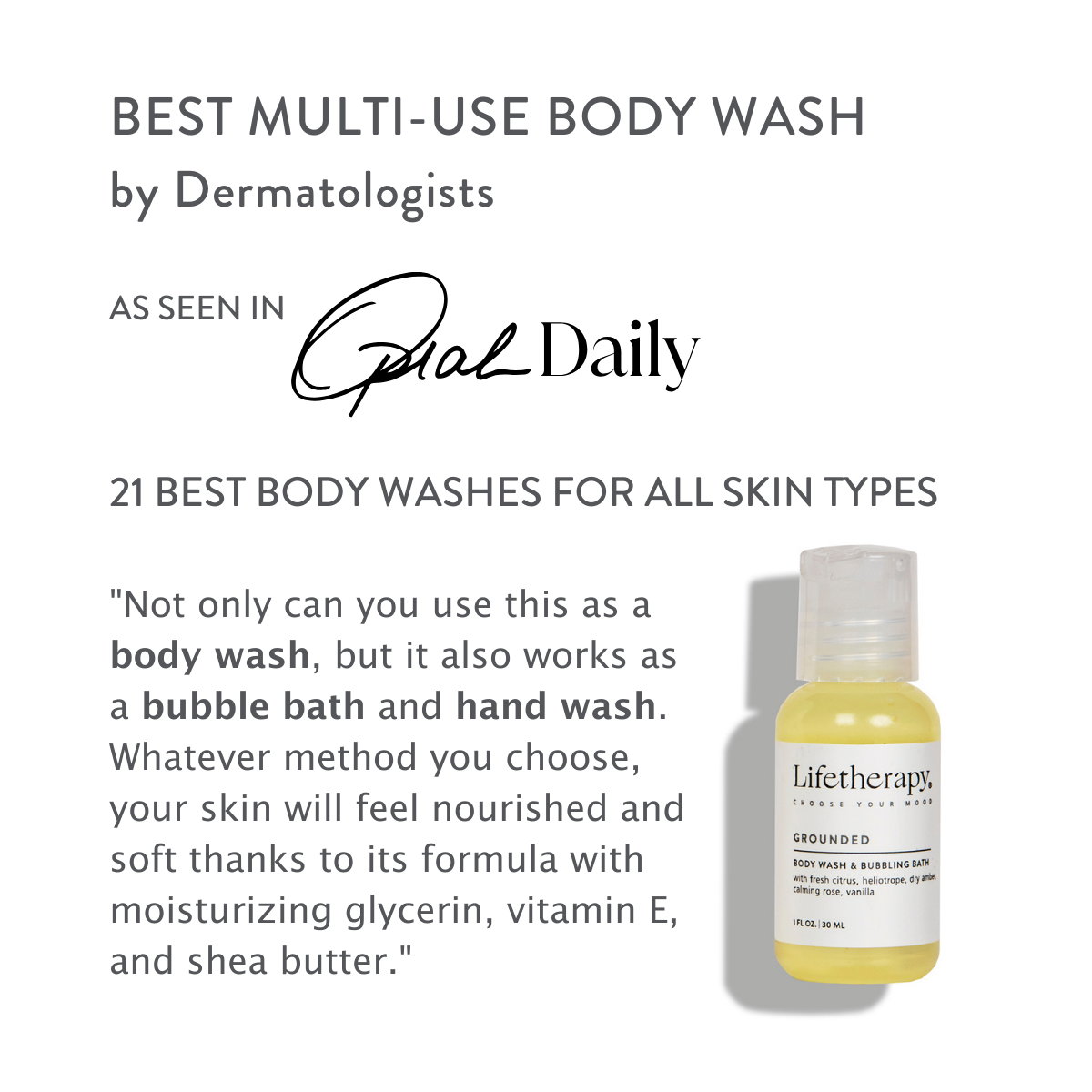 Lifetherapy Discovery Mini Bath & Body Gift Set – Travel-Size Luxury Fragrances