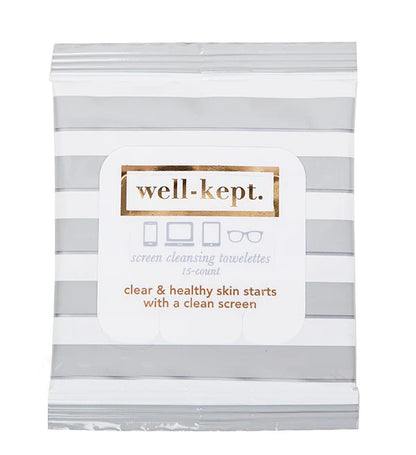 Well-Kept Screen Cleansing Towelettes