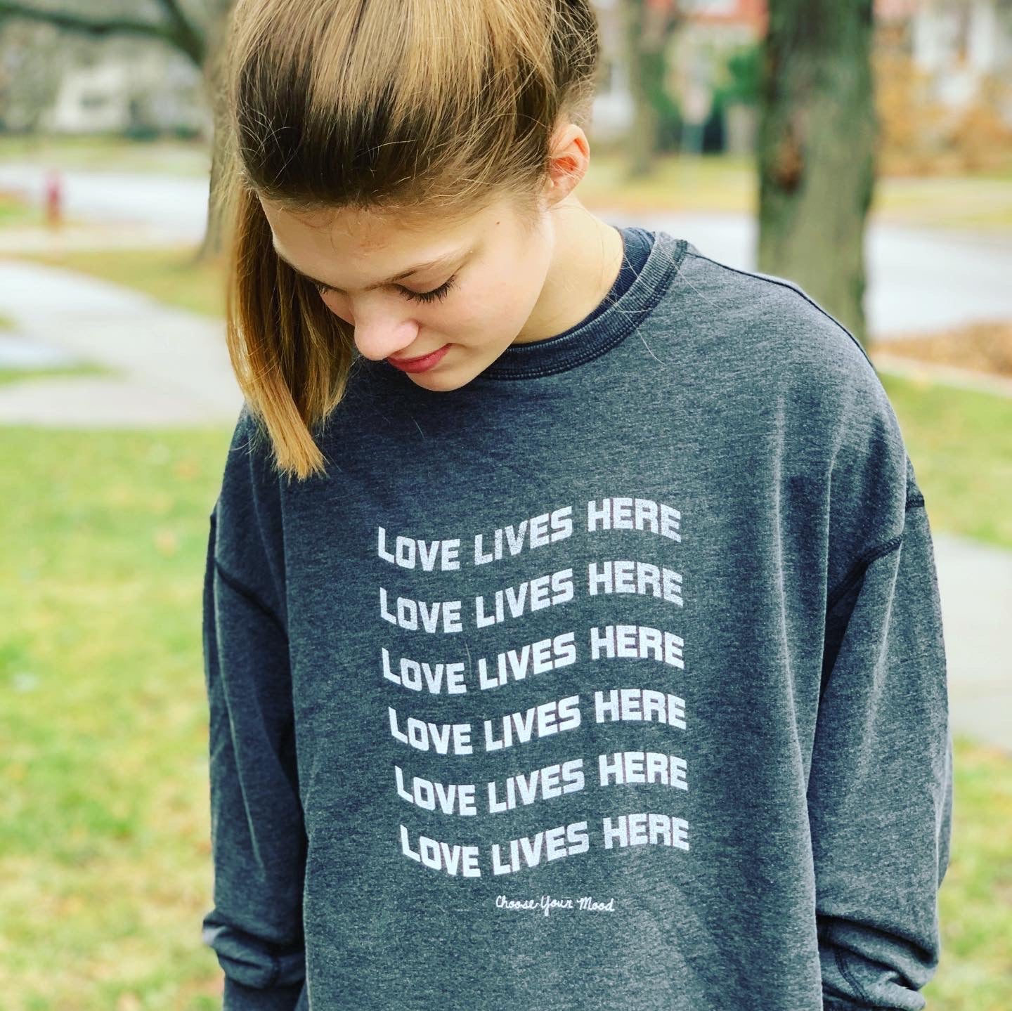 Love Lives Here French Terry Sweatshirt