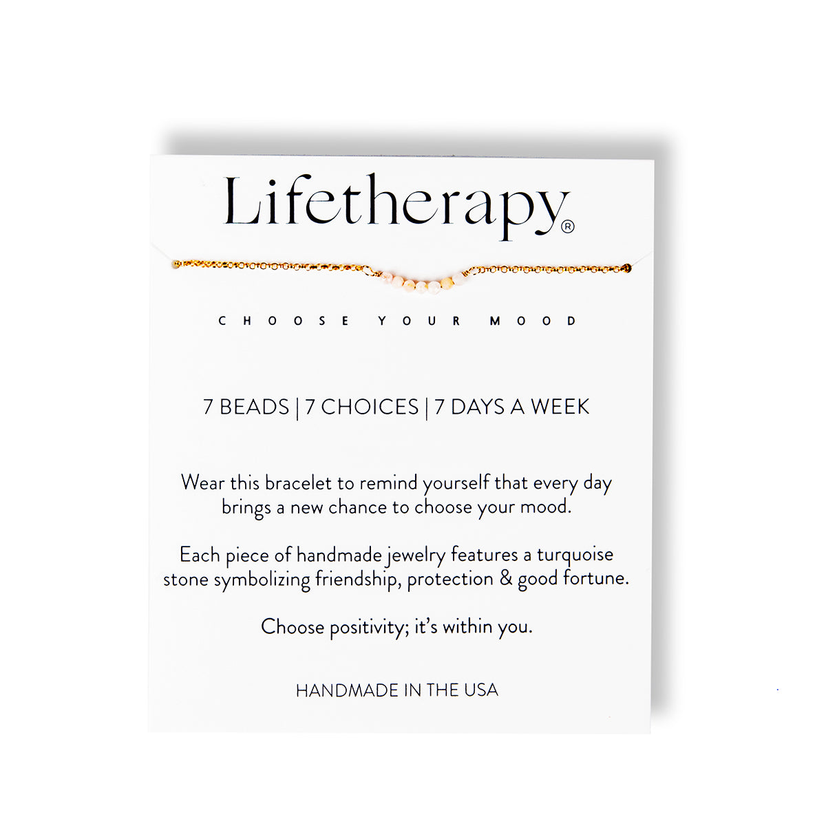 7 Chain Bracelet - Gold