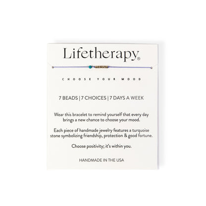 Lavender creative and inspired handmade Hill Tribe sterling silver 7 bracelet | Lifetherapy