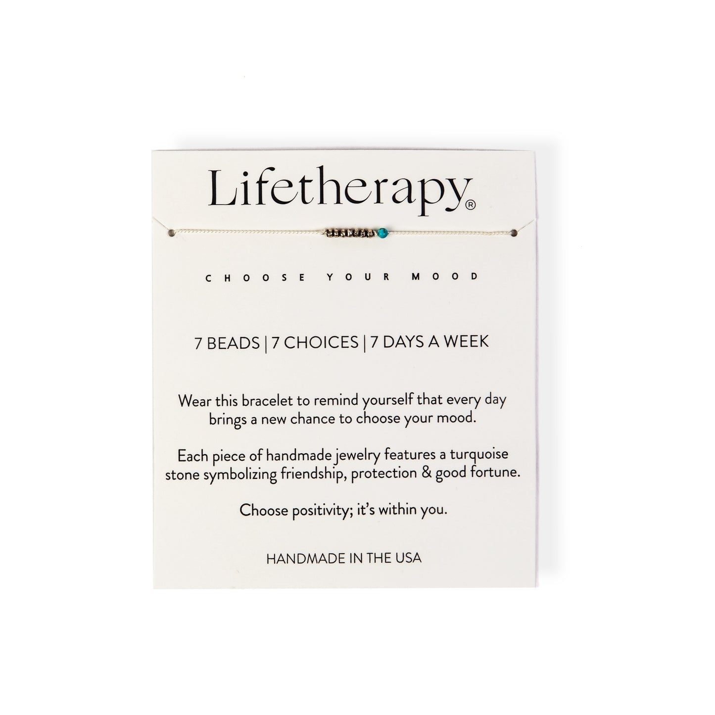 White purity and hope Hill Tribe sterling silver 7 bracelet | Lifetherapy