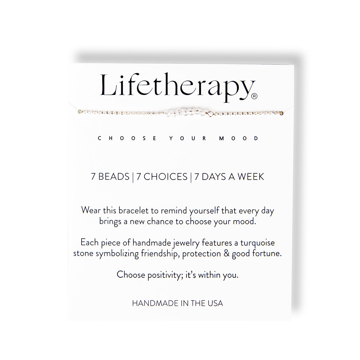 7 Chain Bracelet - Sterling Silver