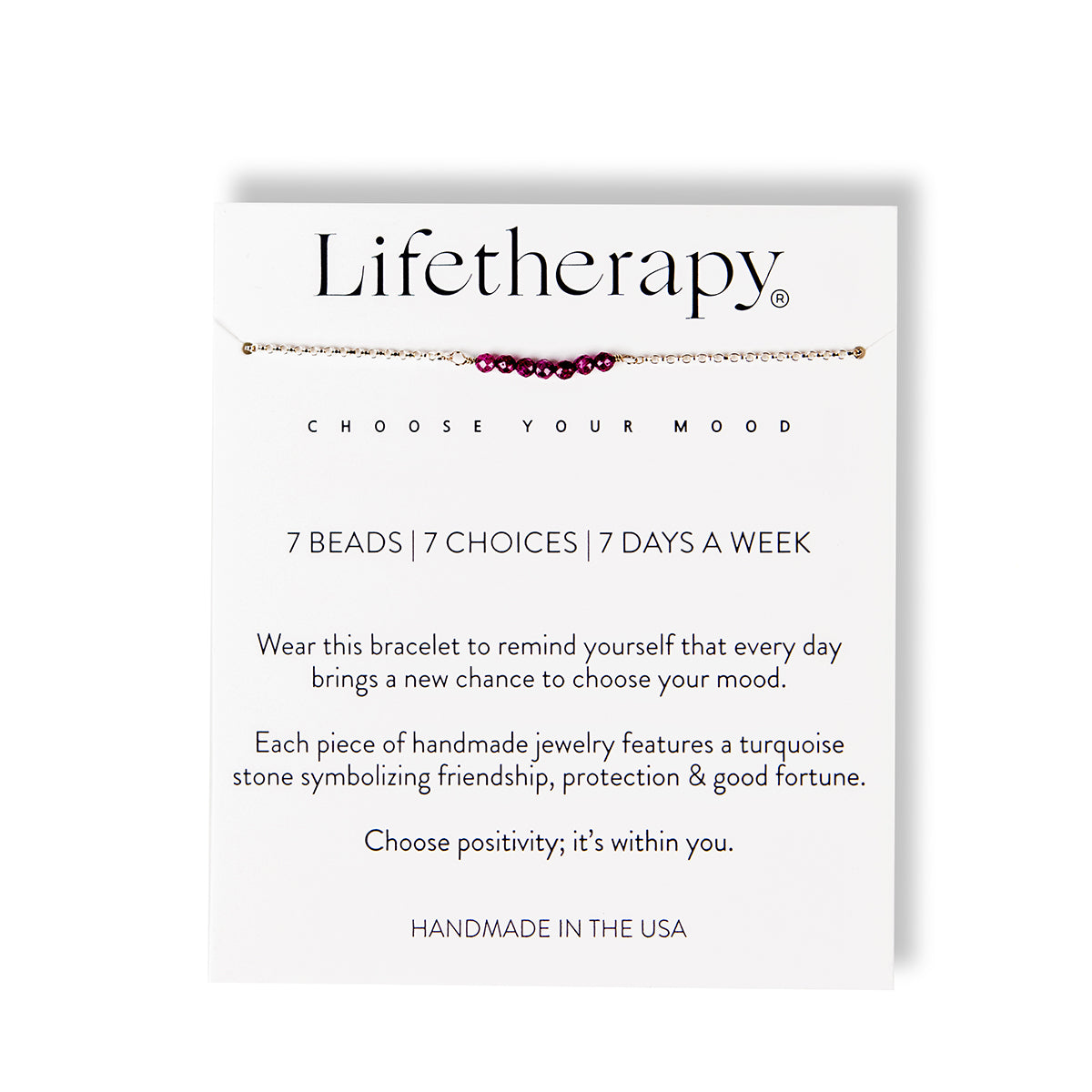 7 Chain Bracelet - Sterling Silver