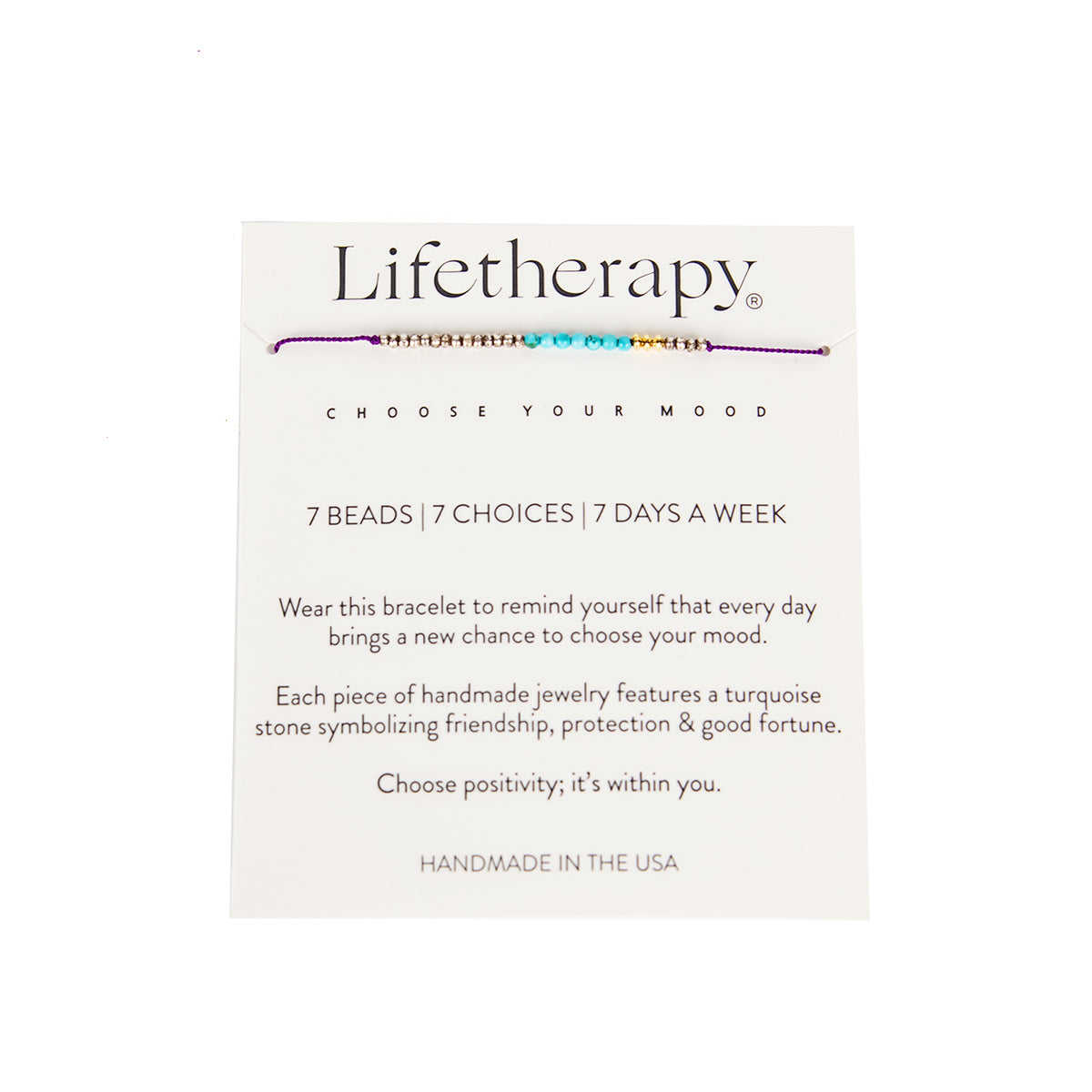 7 Bracelet - Turquoise