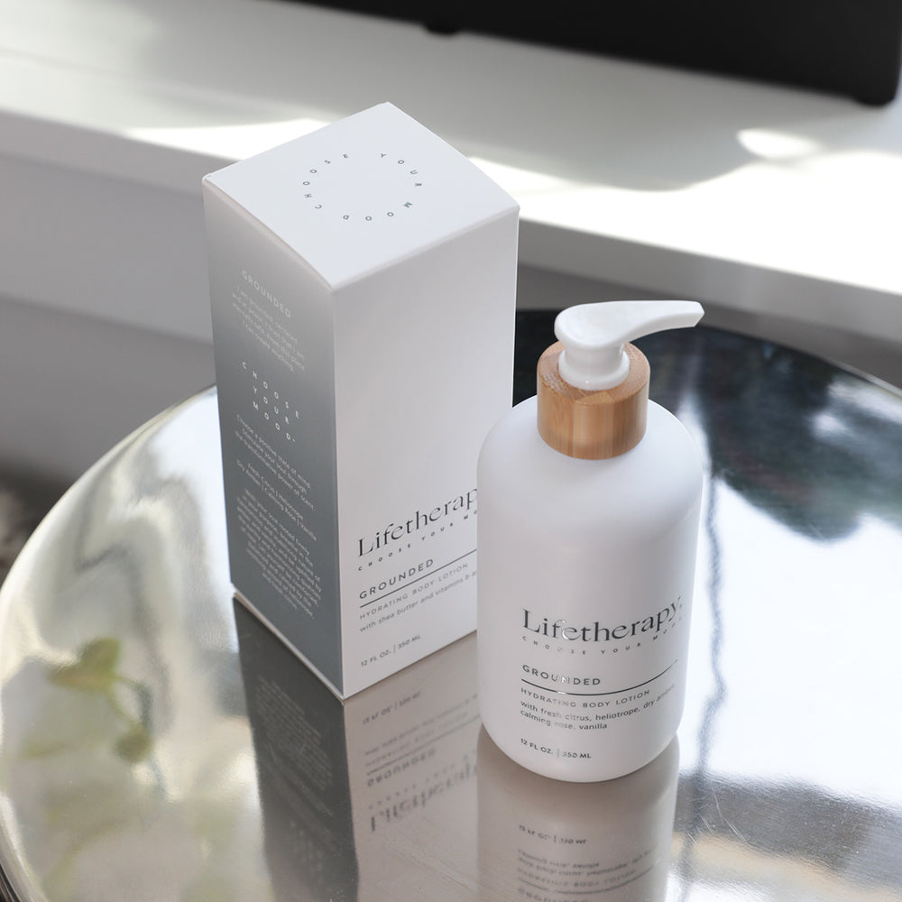 Grounded Body Lotion - Calming Amber and Vanilla Moisturizer