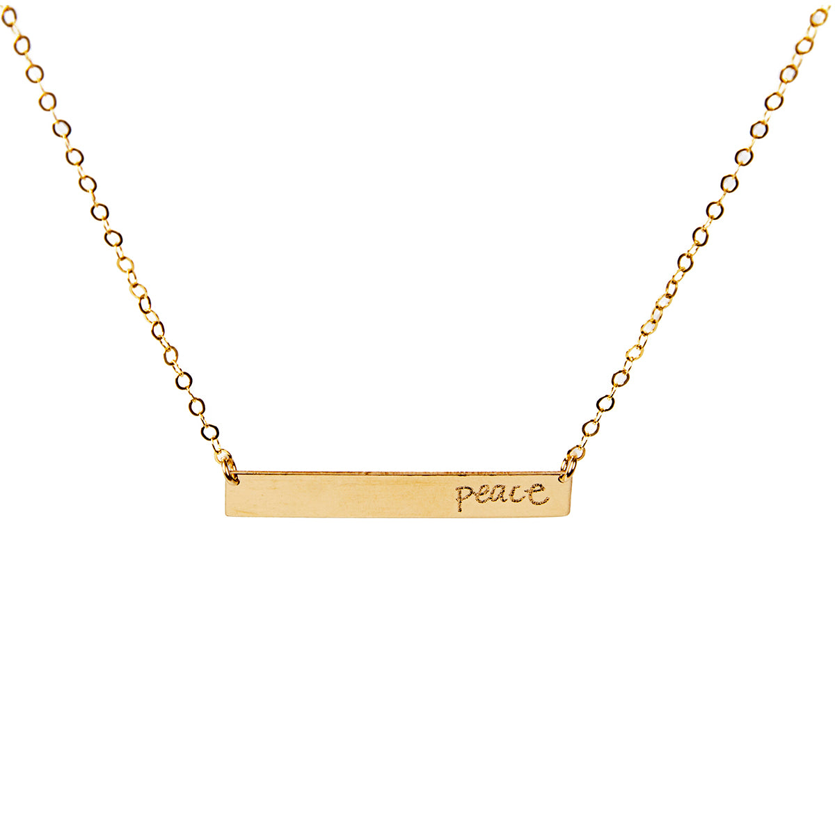 Inspirational Bar Necklace