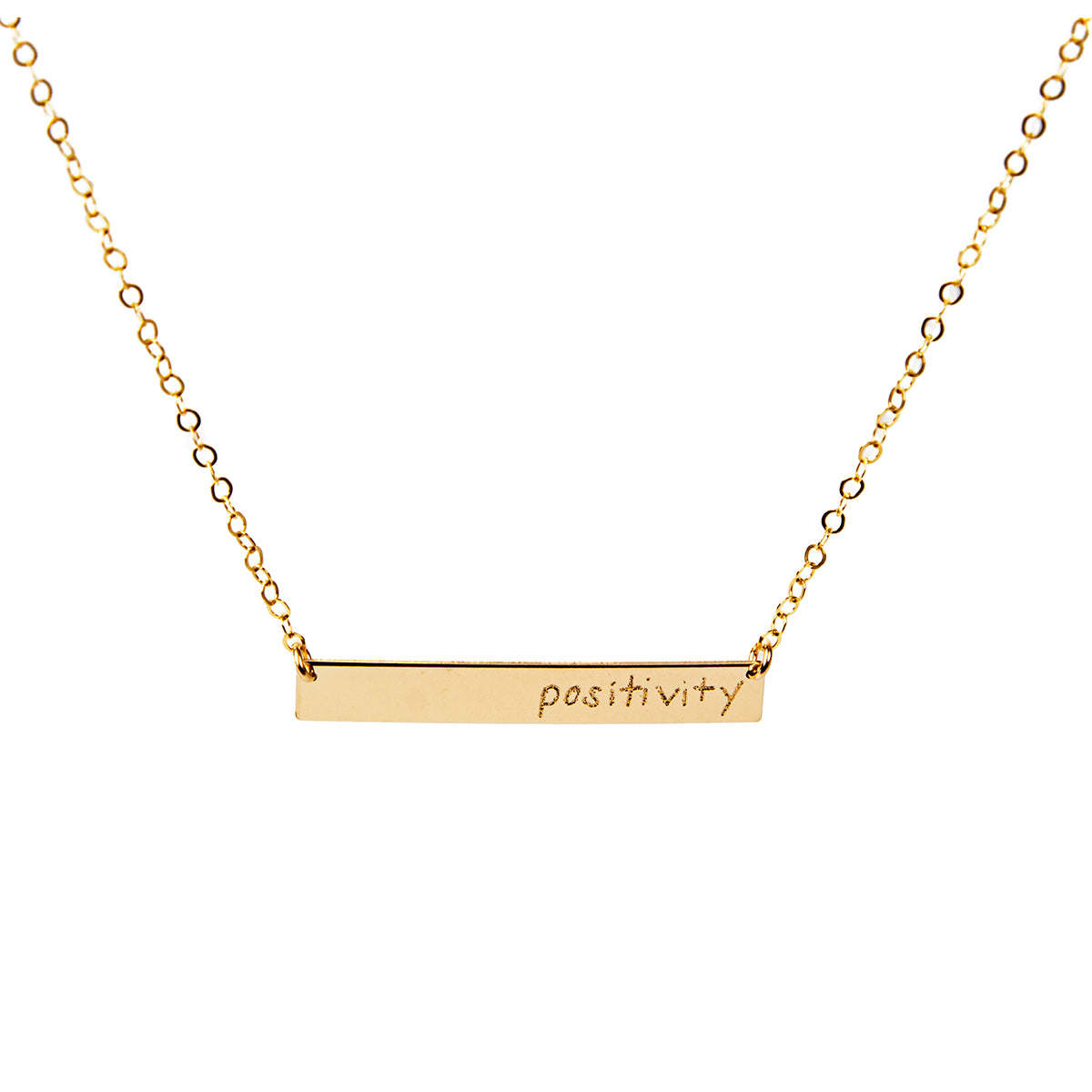 Inspirational Bar Necklace