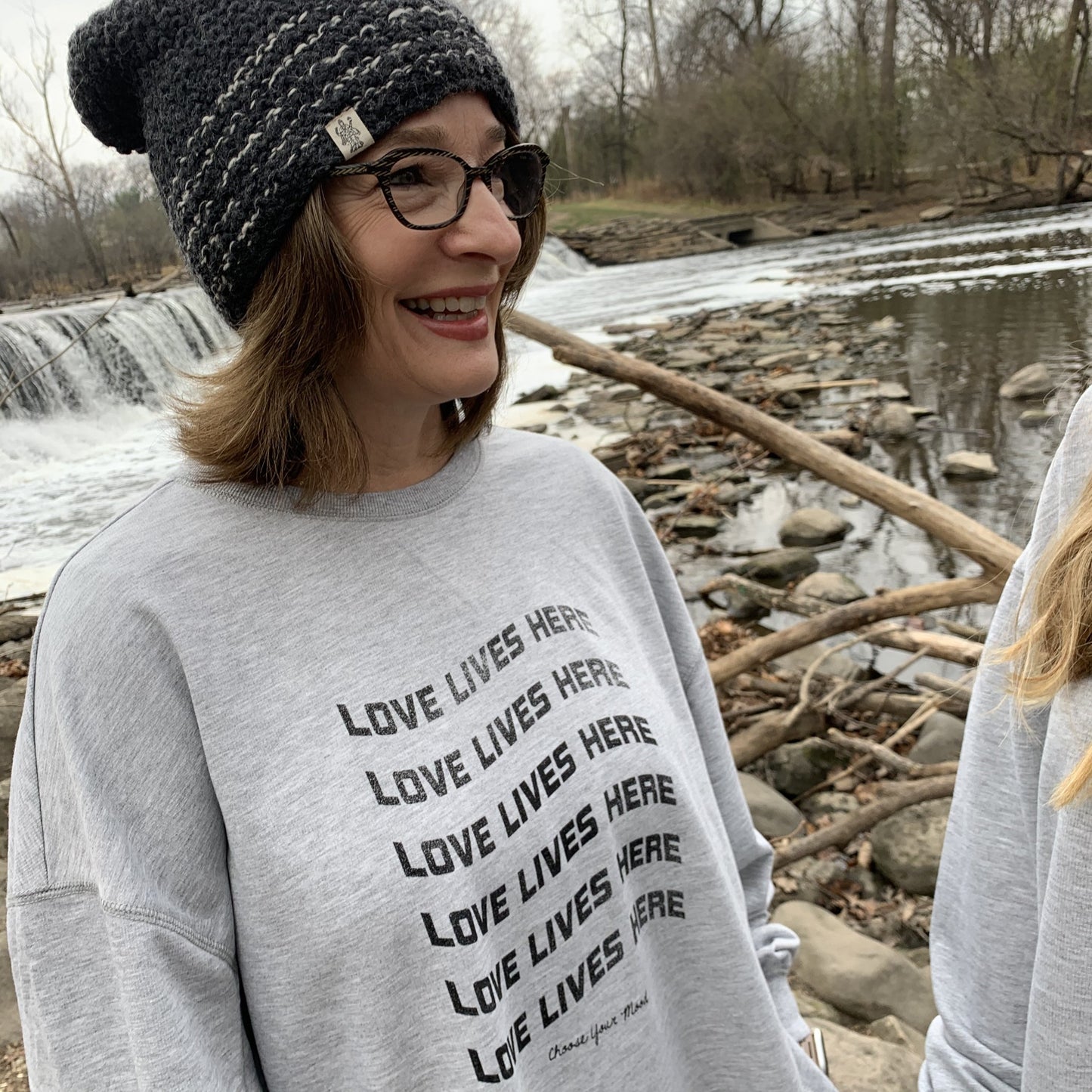 Love Lives Here French Terry Sweatshirt