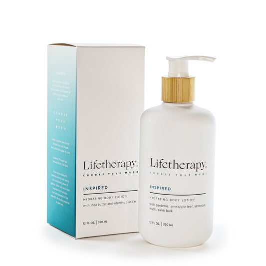 Inspired Hydrating Body Lotion with Gardena, Pineapple Leaf, Sensuous Musk, Palm Bark 