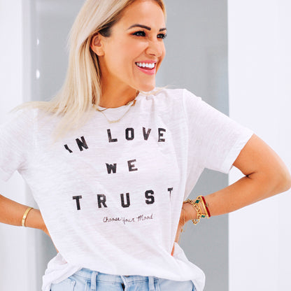 In Love We Trust vintage t-shirt