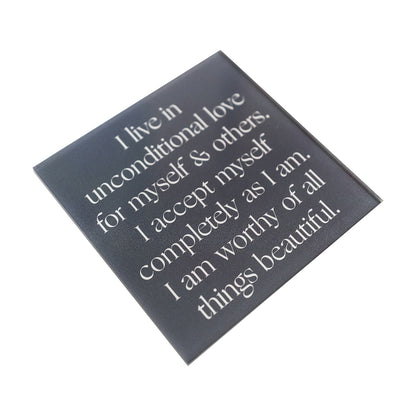 Lifetherapy Mantra Coasters - Set of 6