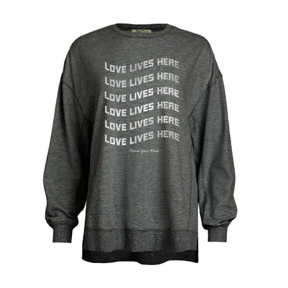 Love Lives Here in Soft Black