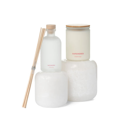 Mom's Oasis Gift Set | Diffuser and Candle Set