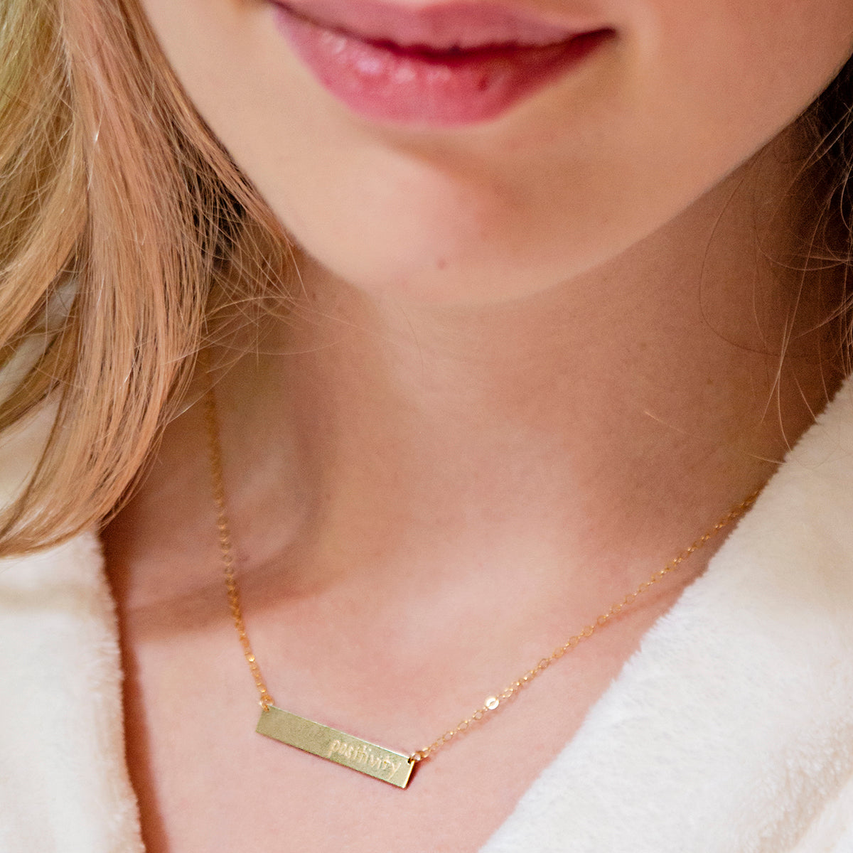 Inspirational Bar Necklace