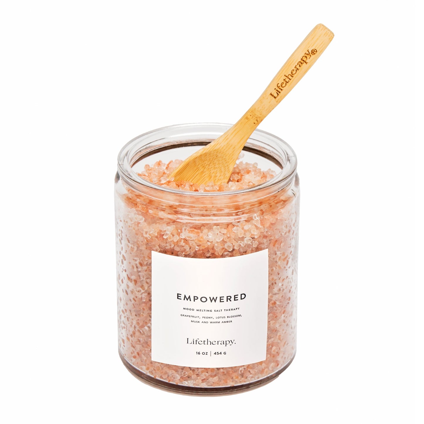 Grapefruit, Peony, Lotus Blossom Salt Soak by Lifetherapy