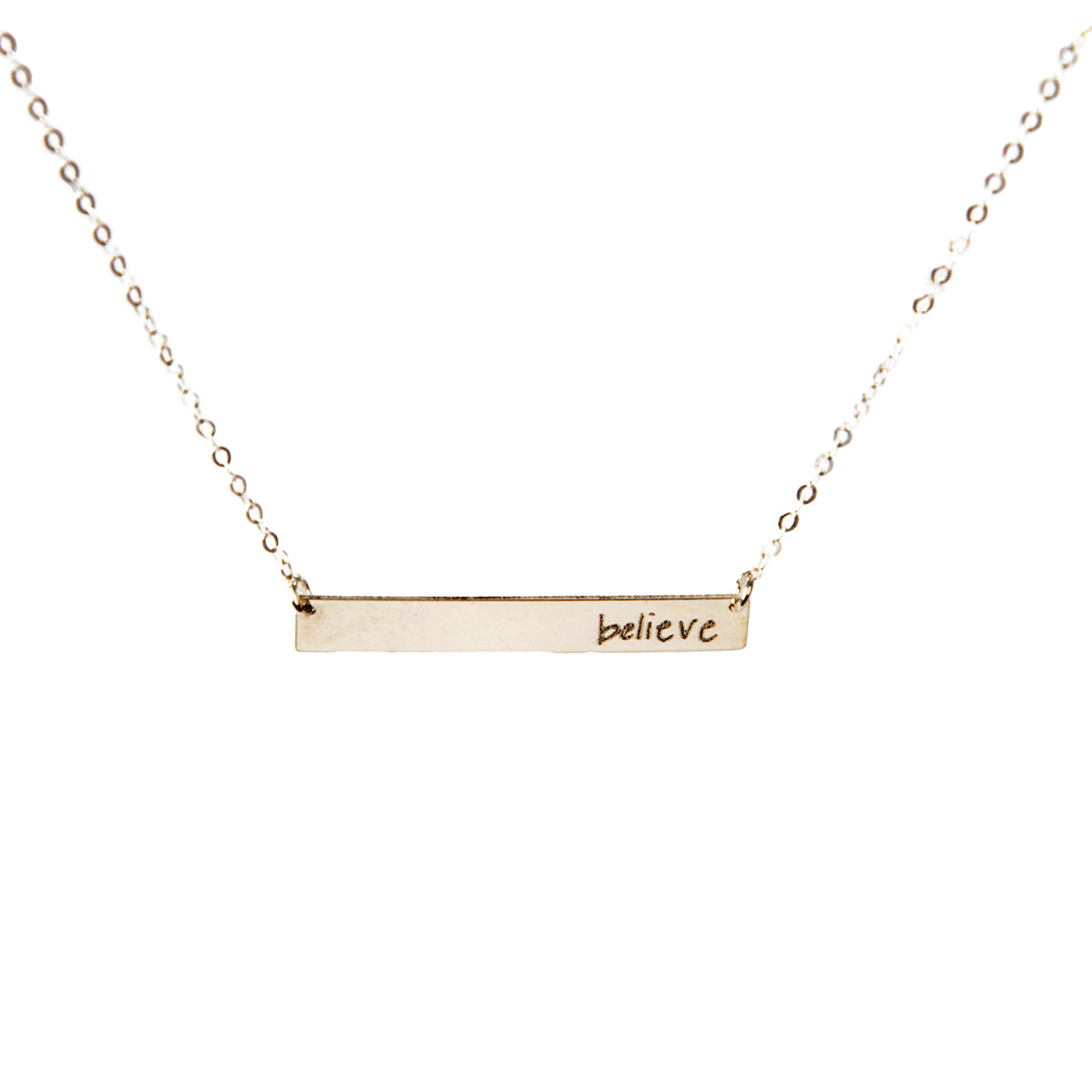 Inspirational Bar Necklace