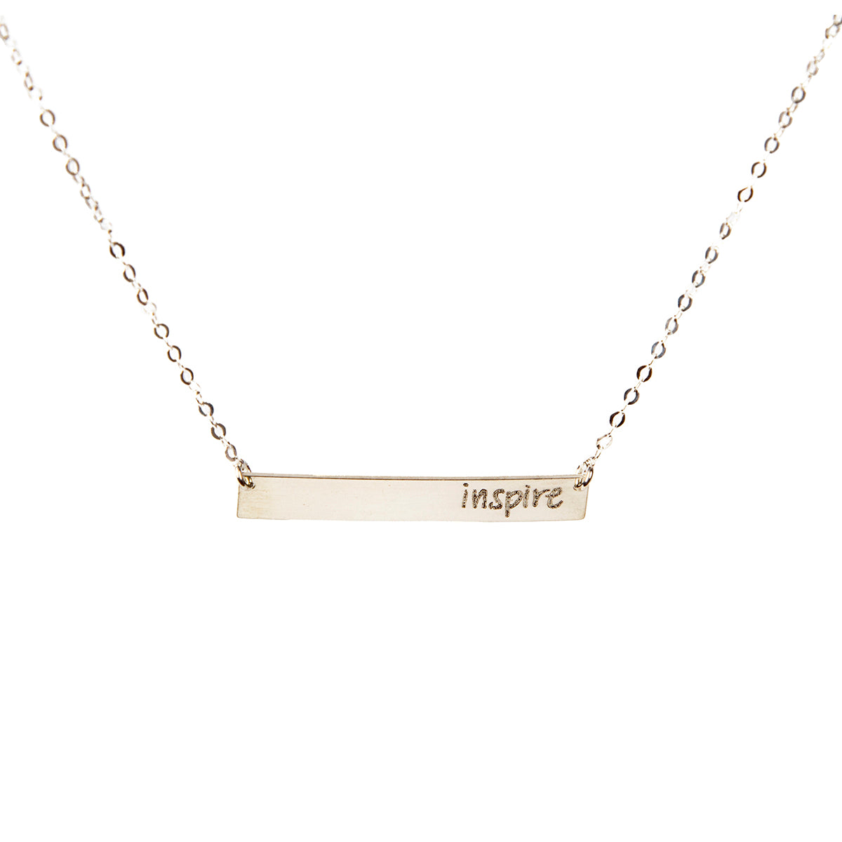 Inspirational Bar Necklace