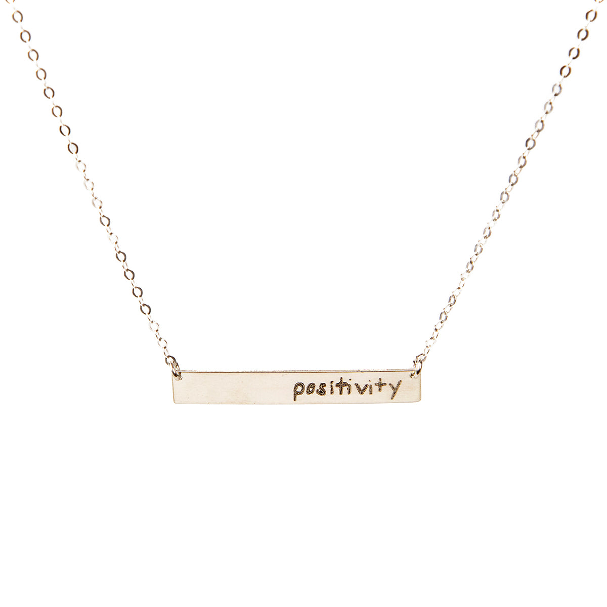 Inspirational Bar Necklace