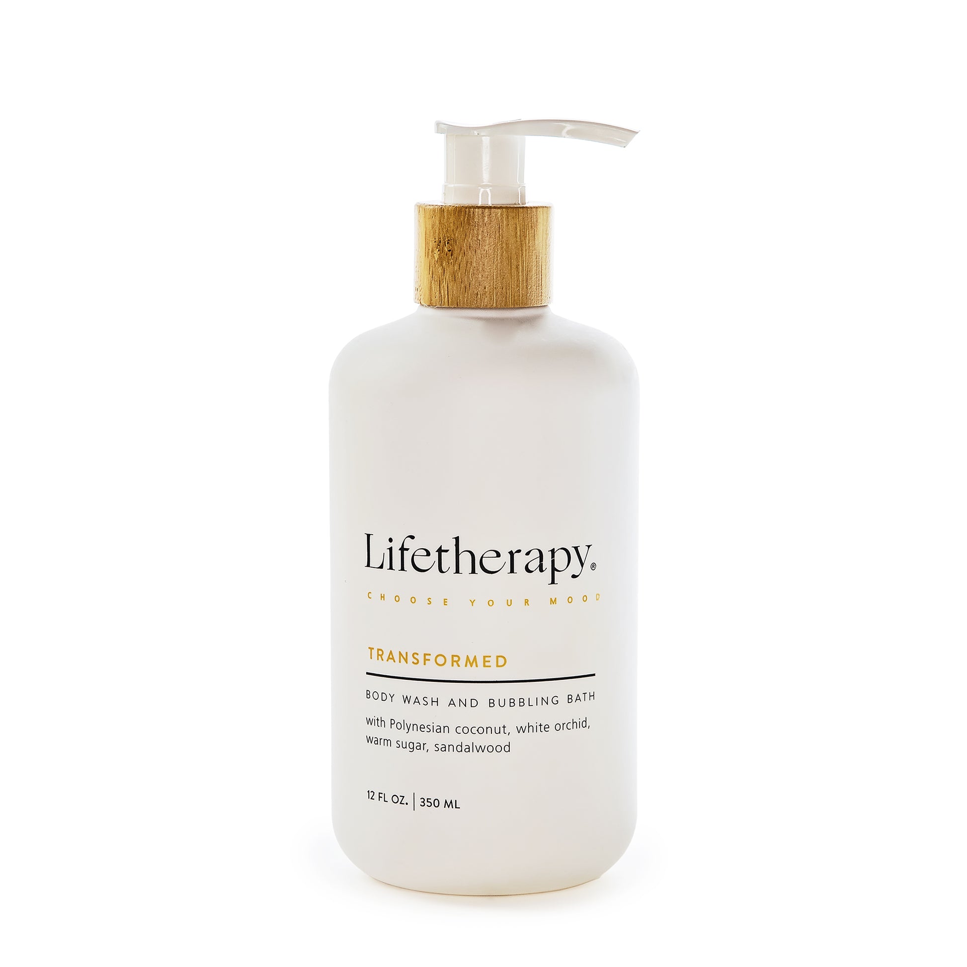 Transformed Body Wash & Bubbling Bath by Lifetherapy