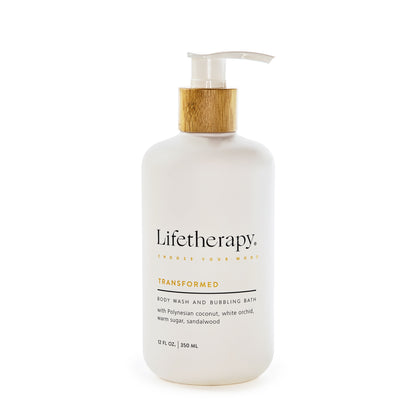 Transformed Body Wash & Bubbling Bath by Lifetherapy