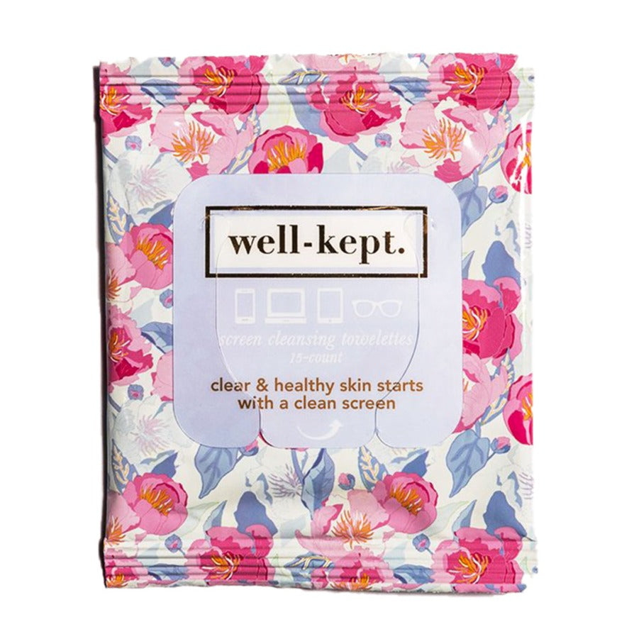 Well-Kept Screen Cleansing Towelettes