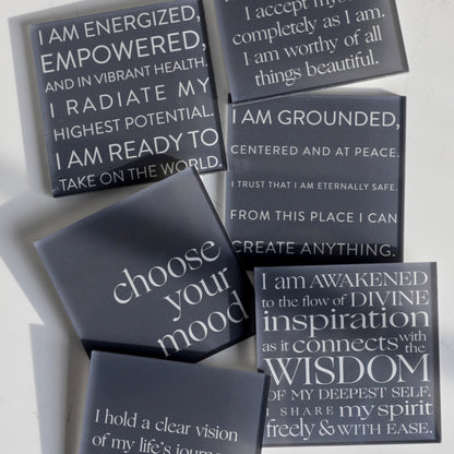 Mantra Coasters by Lifetherapy