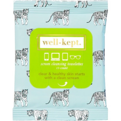 Well-Kept Screen Cleansing Towelettes